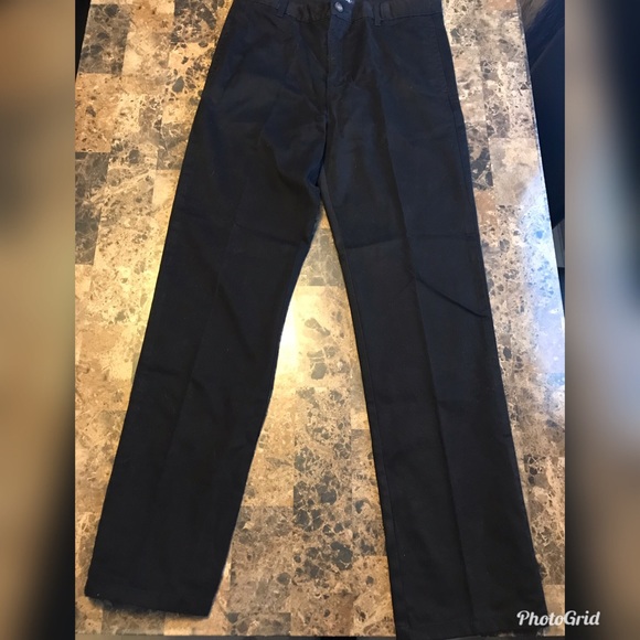 Size 14 Boy’s Children’s Place Black Uniform Pants - Picture 1 of 1